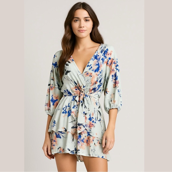 Umgee Dresses & Skirts - Umgee Multicolor Floral Dress